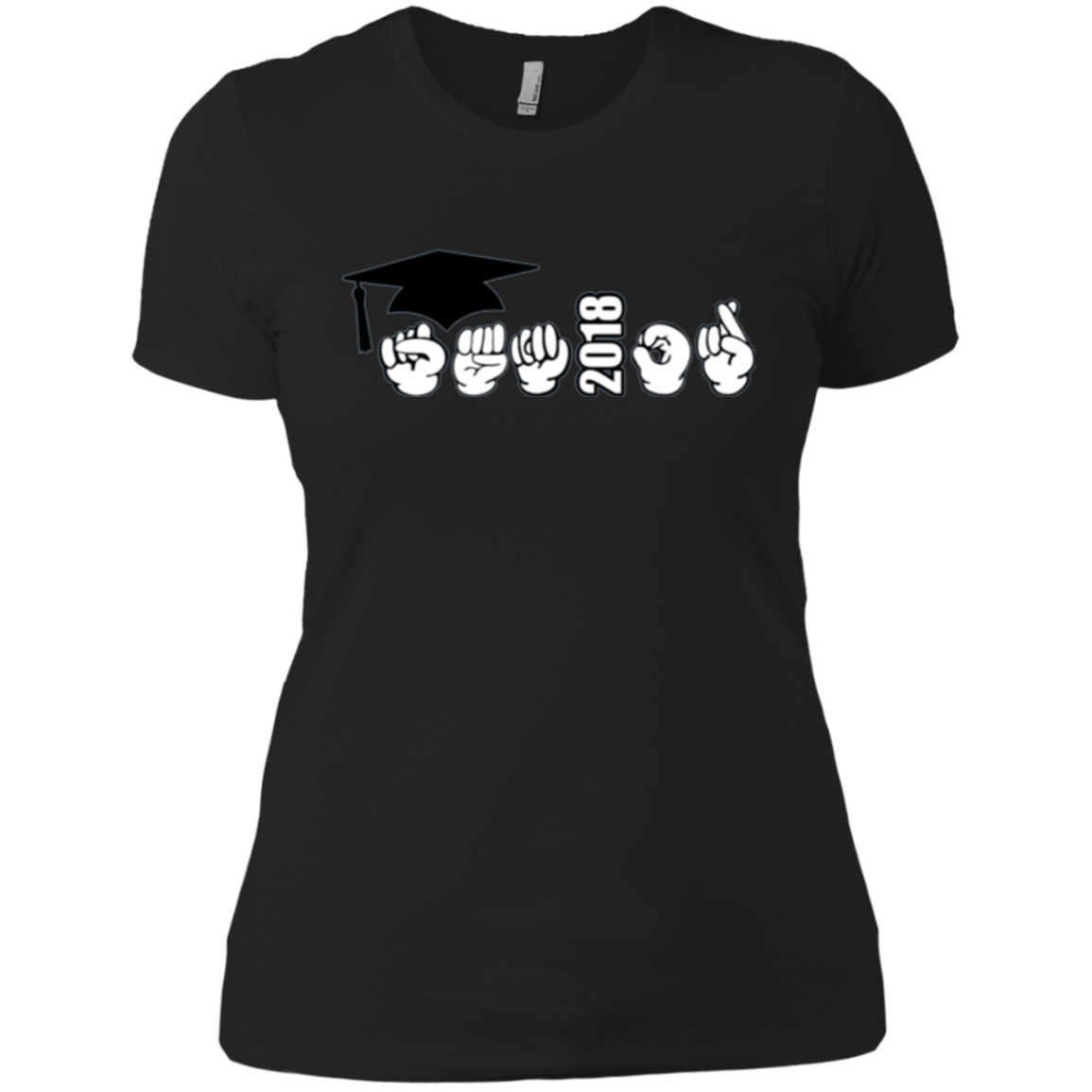 American Sign Language 2018 "Senior" Graduation Shirt