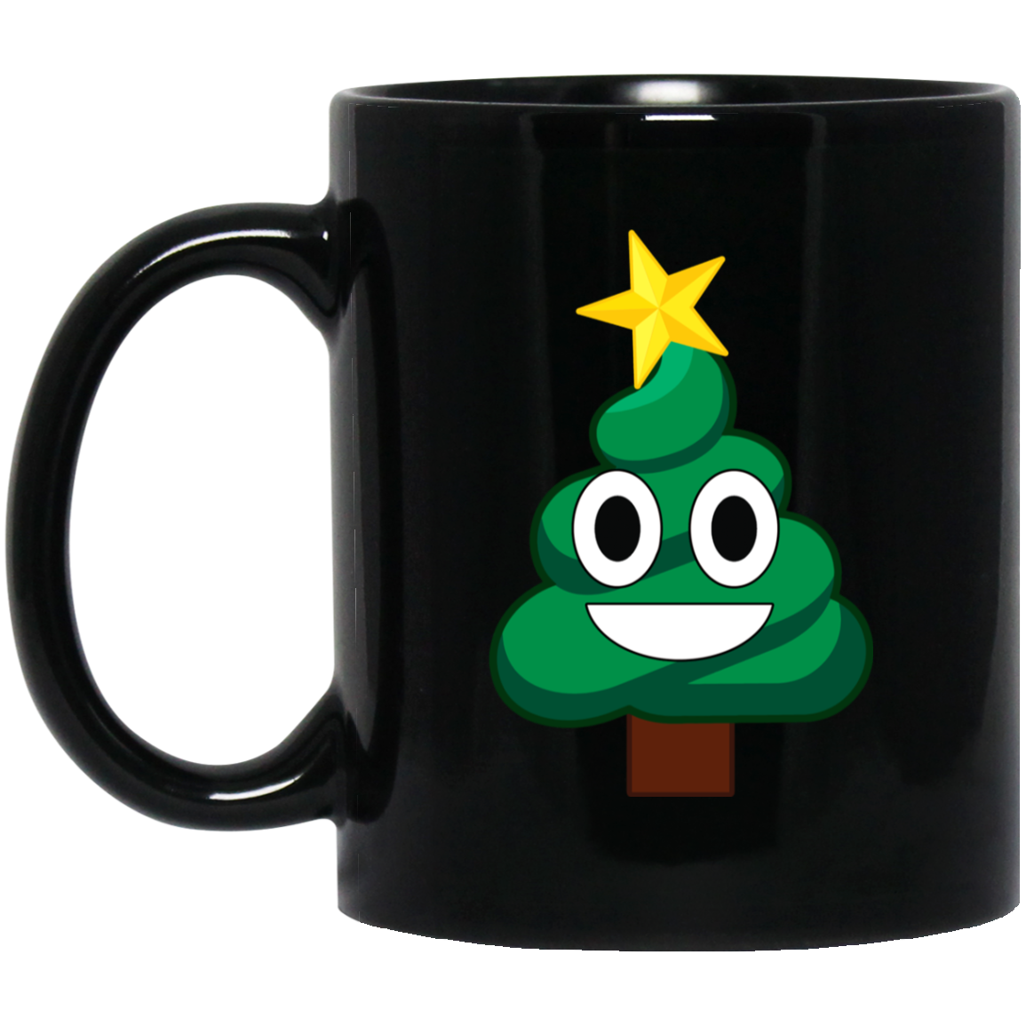 Christmas Tree Poop Emoji Shirt