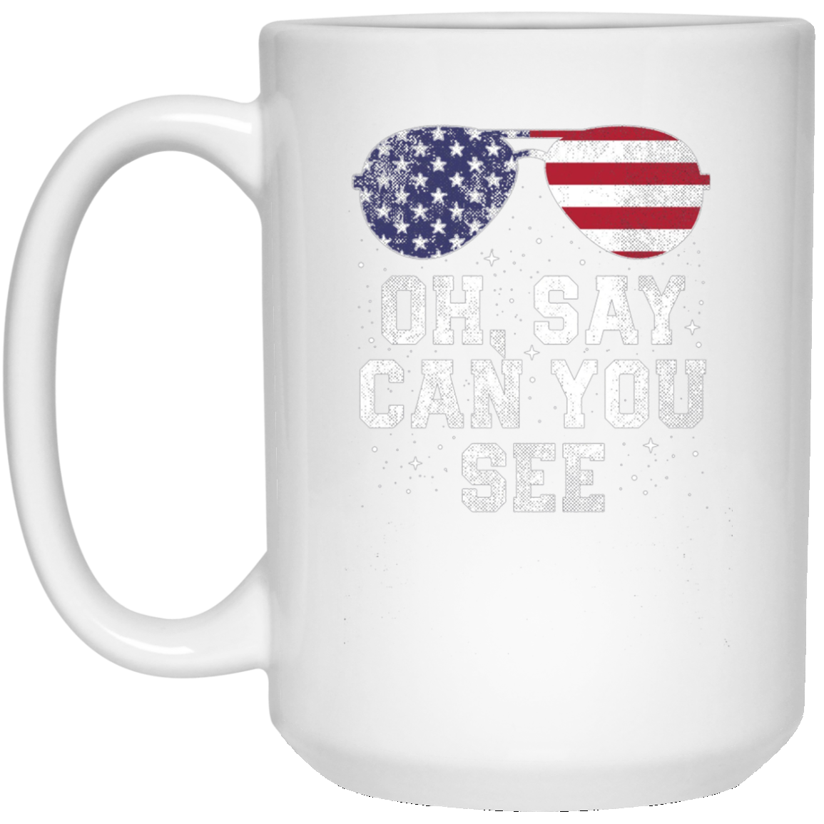 American Flag Sunglasses 4th of July Shirt Gift USA Fourth