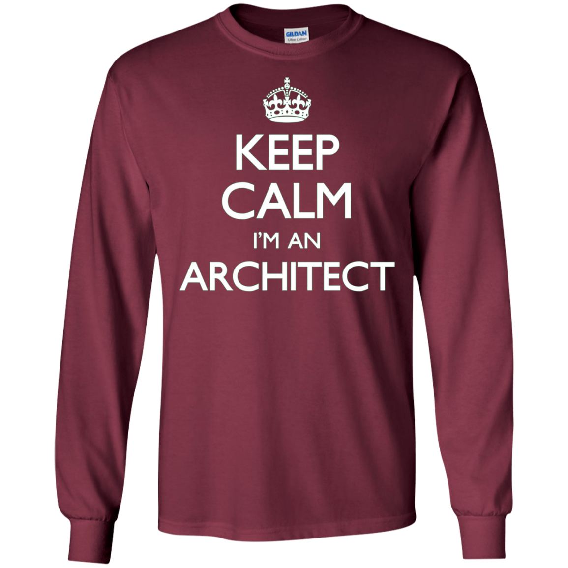 Architect Keep Calm Funny Architect Gift T-Shirt