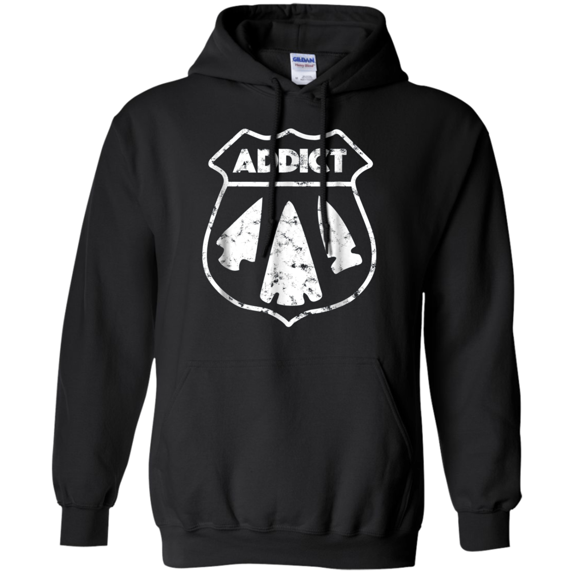 Arrowhead Addict Badge TShirt Arrowhead Hunter Tee