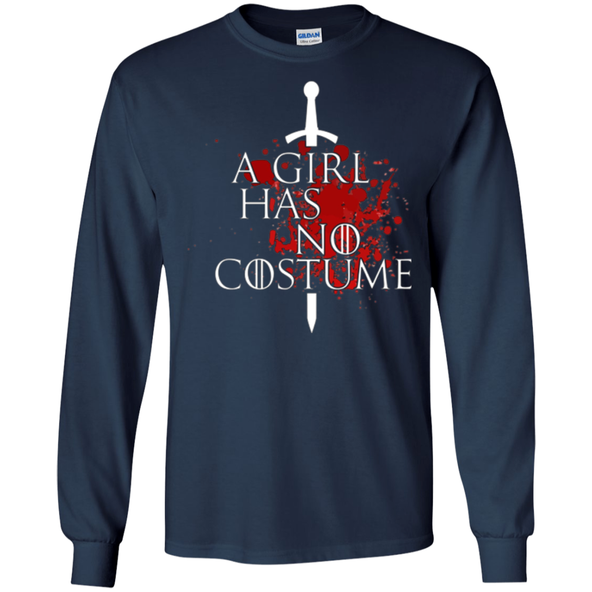 A GIRL HAS NO COSTUME T-Shirt - Funny Halloween Gift