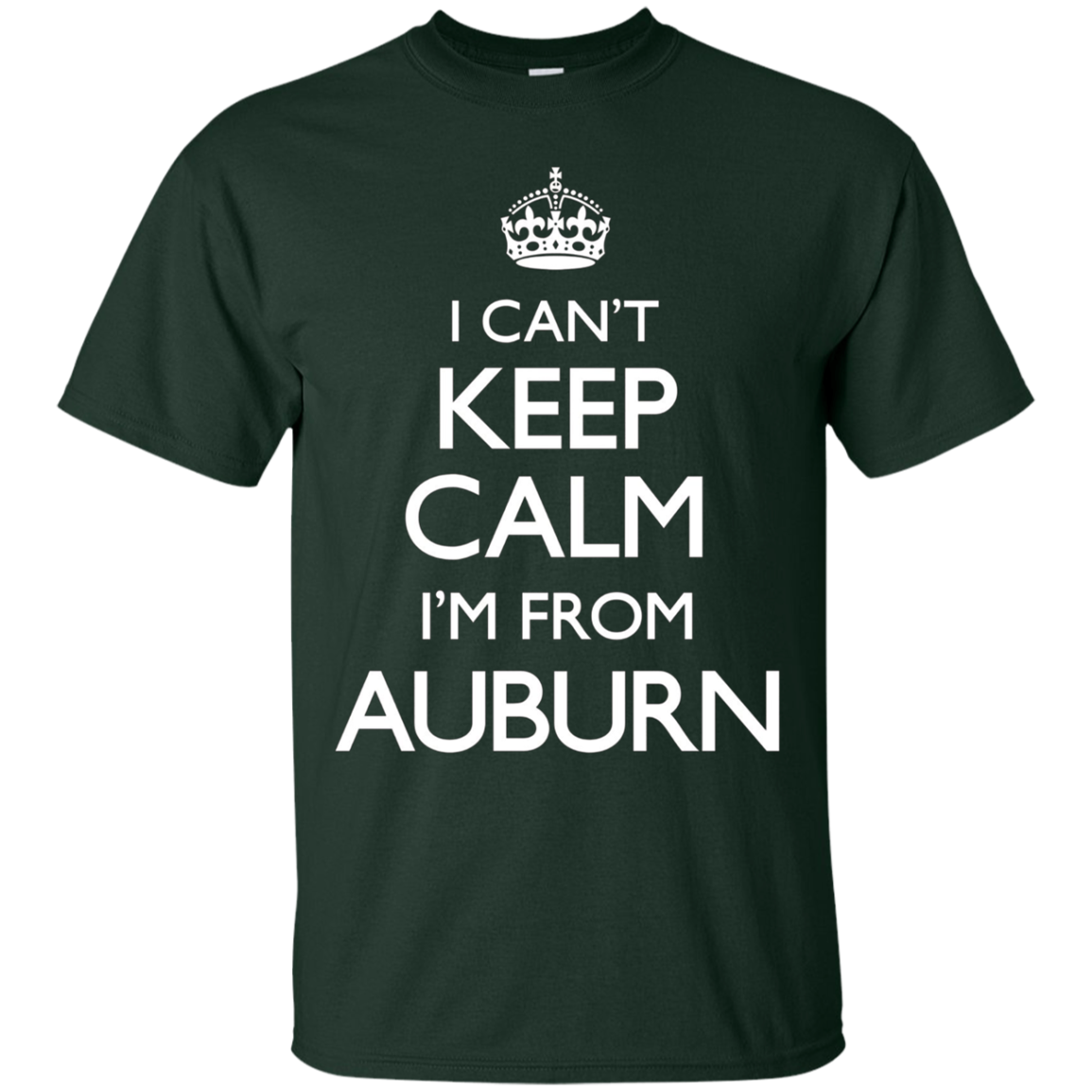 Auburn T-Shirt Funny Keep Calm