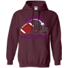 Image of Alzheimer Awareness Purple Ribbon T-Shirt For Football Fans