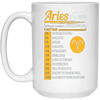 Image of Aries faits t-shirt-top signes pour repérer un vrai bélier