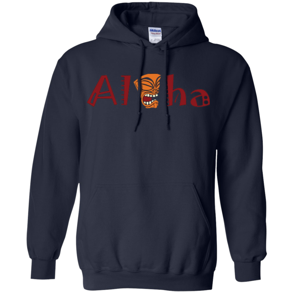 Aloha - Tiki Long Sleeve T-Shirt For Hawaii Lovers. Novelty