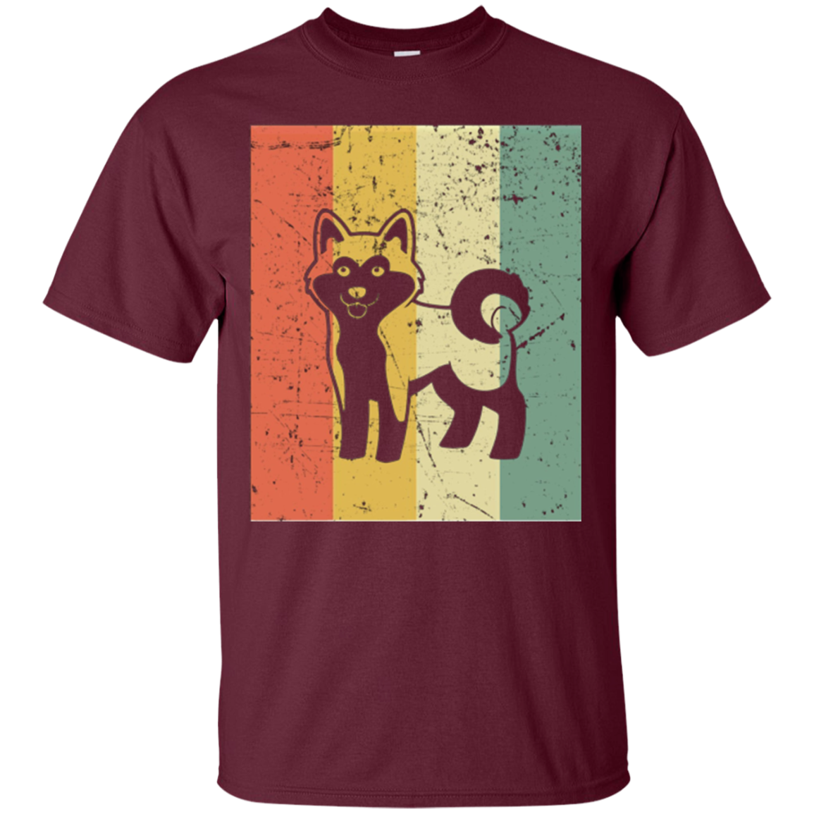 Akita Silhouette Shirt - Retro Vintage Classic T-Shirt