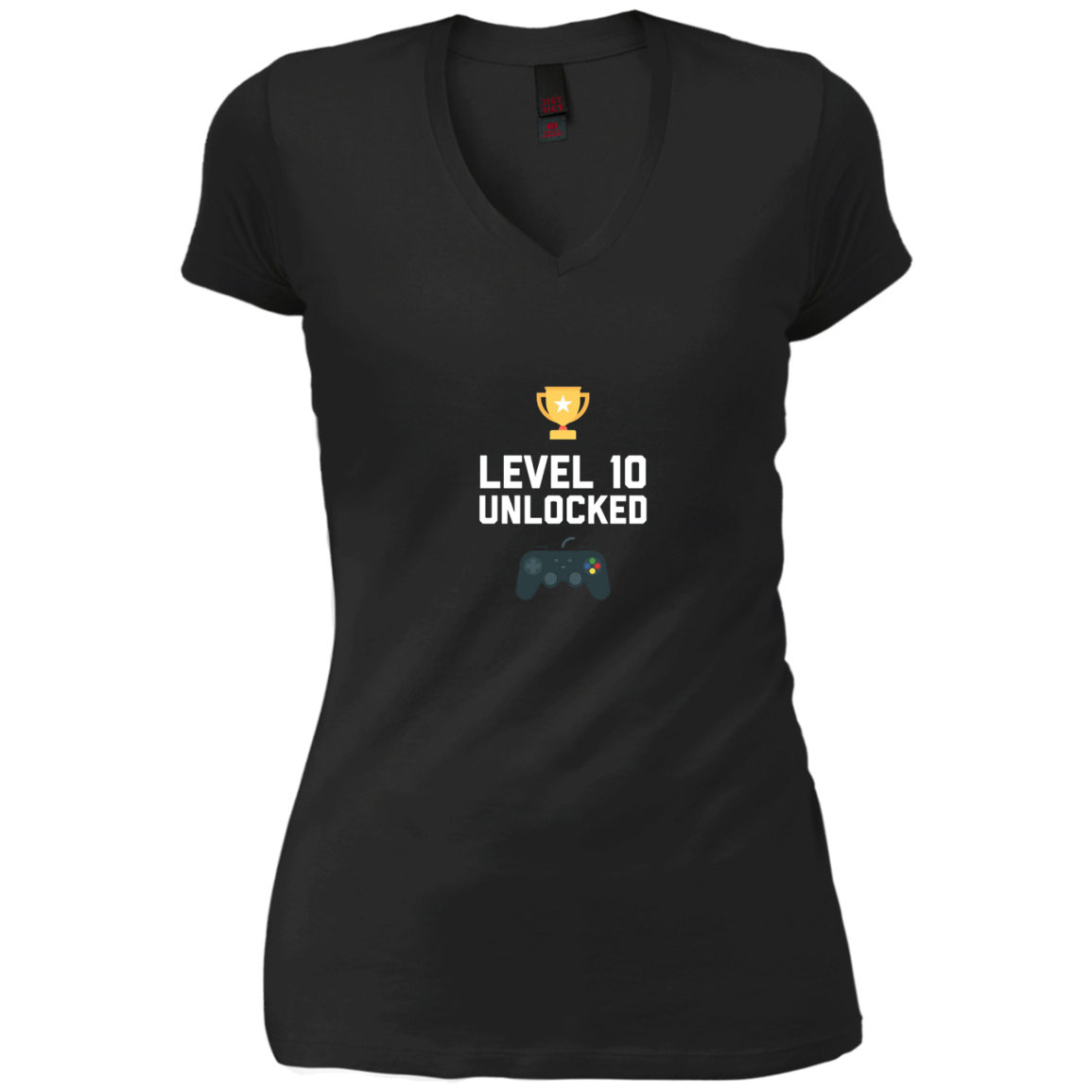 10th Birthday Shirt Gift 10 Year Old Level Up Gamer Tshirt