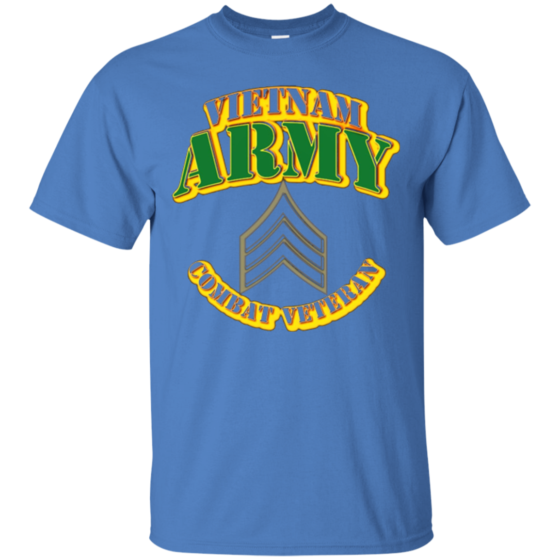 ARMÉE-SGT-T-Shirt, vétéran de la lutte au Vietnam