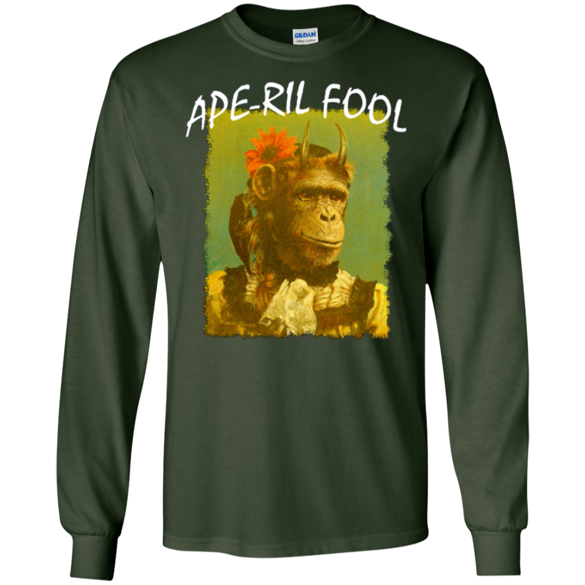 APE-RIL FOOL April Fool's Day Joke T-shirt