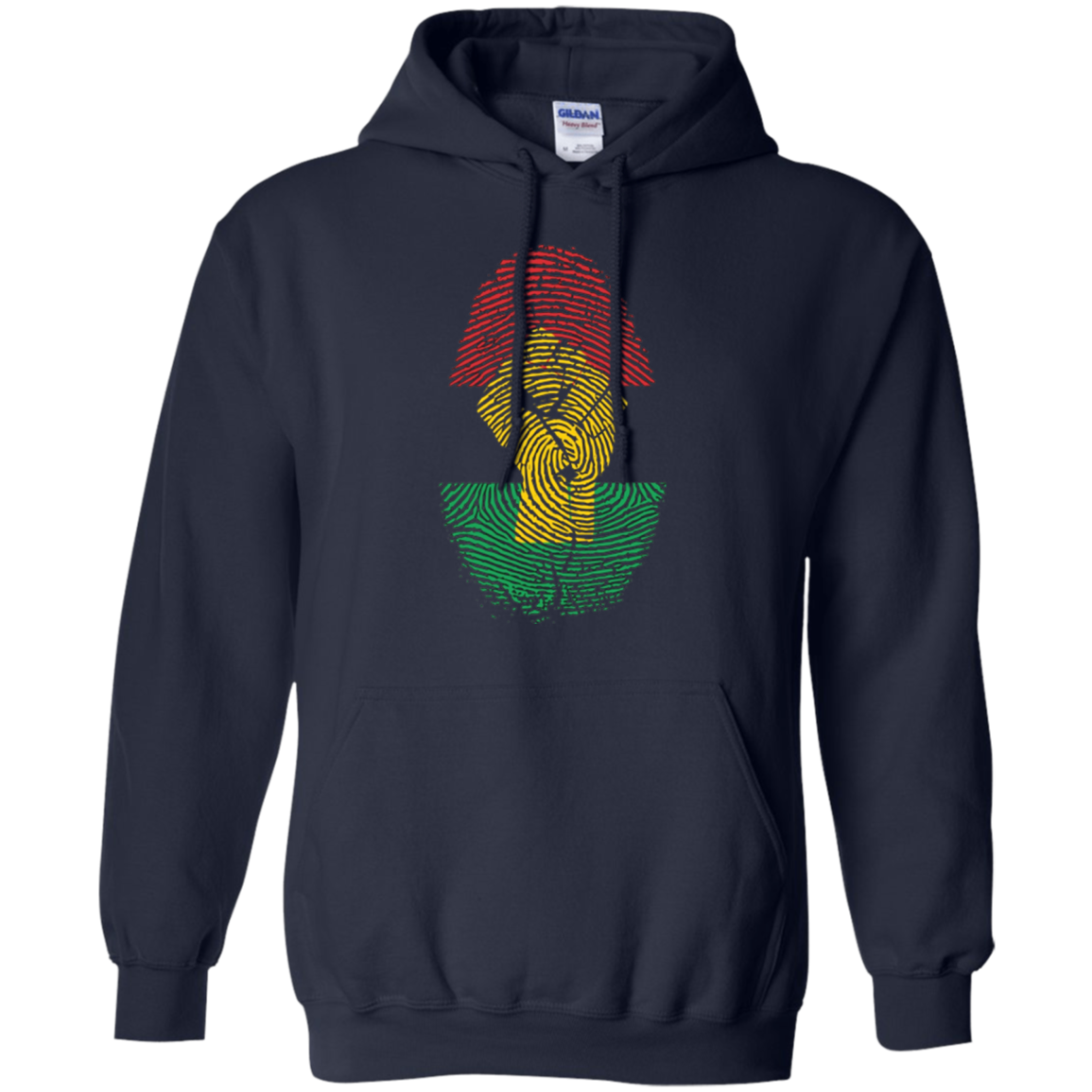 African Pride Fingerprint Black History T-Shirt