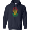 Image of African Pride Fingerprint Black History T-Shirt