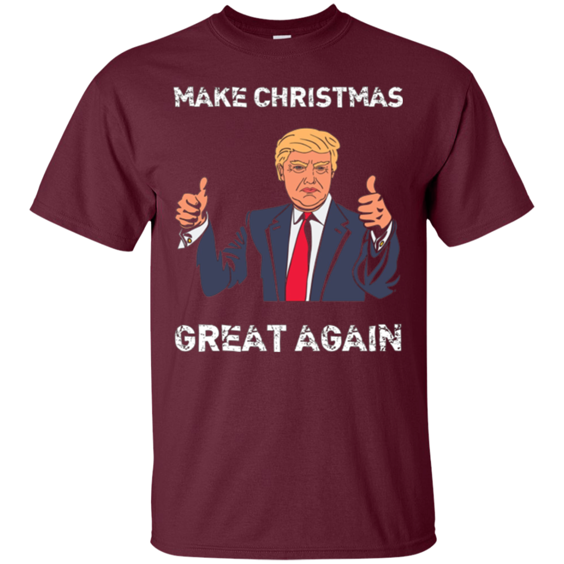 "Make Christmas Great Again" Funny Christmas T-Shirt