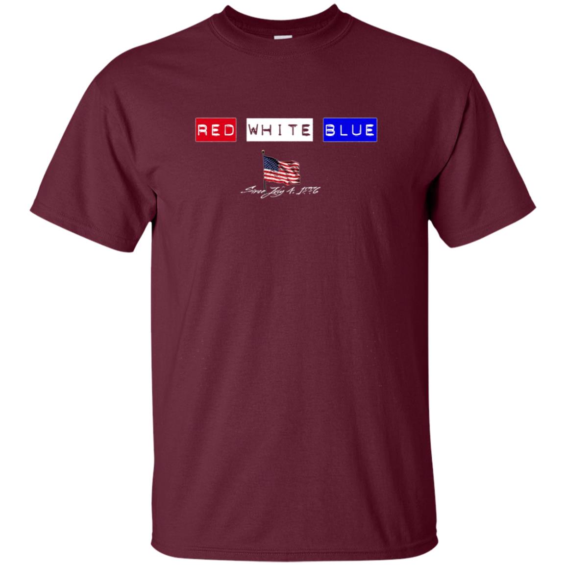 American, Red White & Blue - Long Sleeves