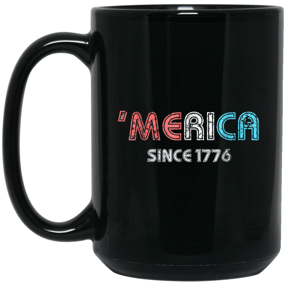 'Merica Since 1776 Shirt | Cool Retro USA Tshirt for July 4