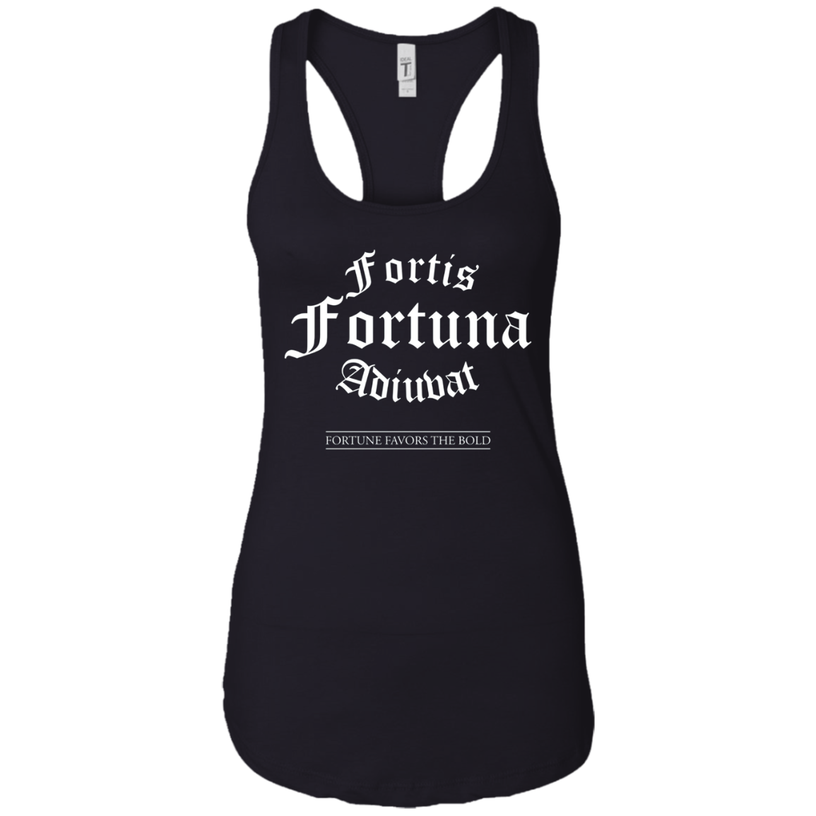 "Fortis Fortuna Adiuvat" Latin Quote T-Shirt