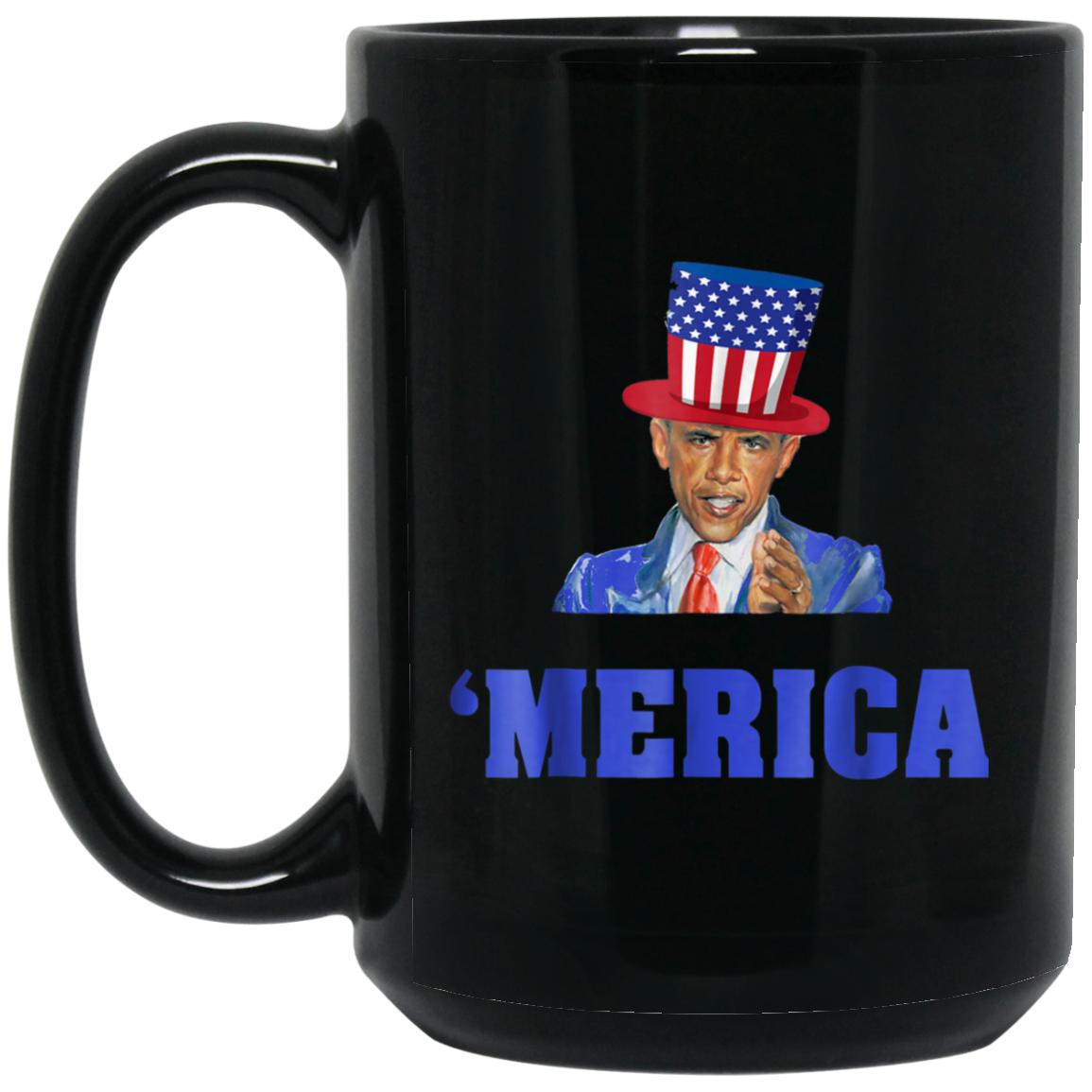 'Merica U.S.A Obama Flag President Gift