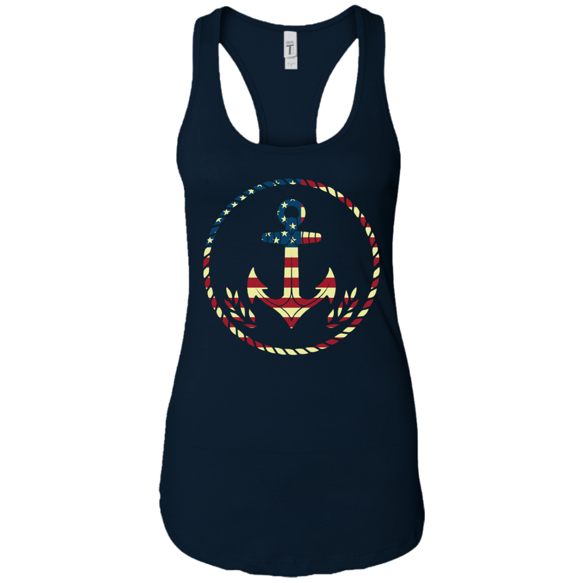 American Flag USA Sailor Anchor, Military 4th of July Shirt