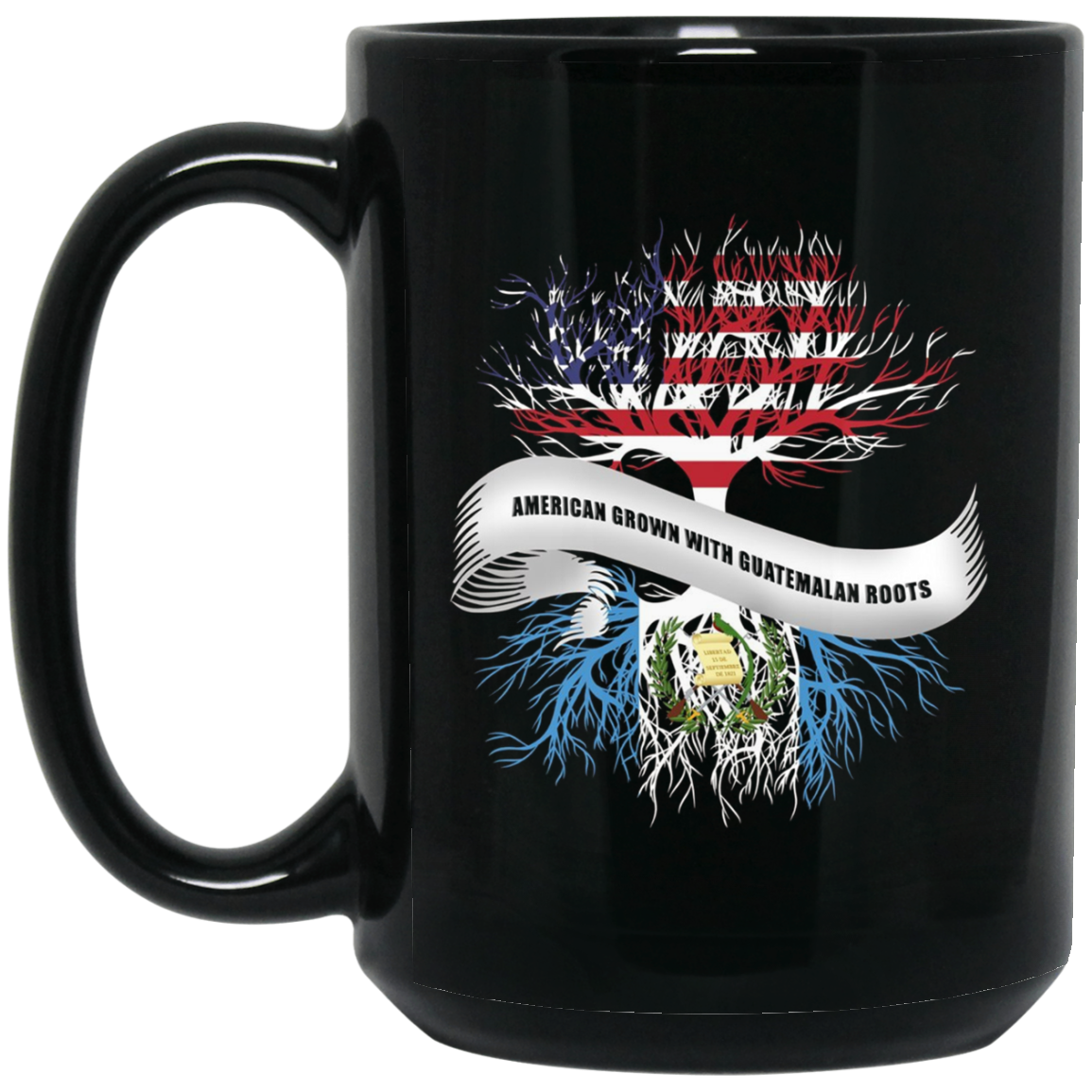 American Grown With Guatemalan Roots T-Shirt Guatemala Tee