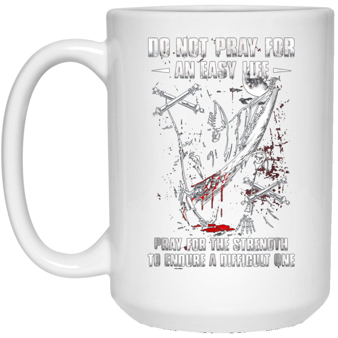 Artilleryman T-shirt , Do Not Pray For An Easy Life