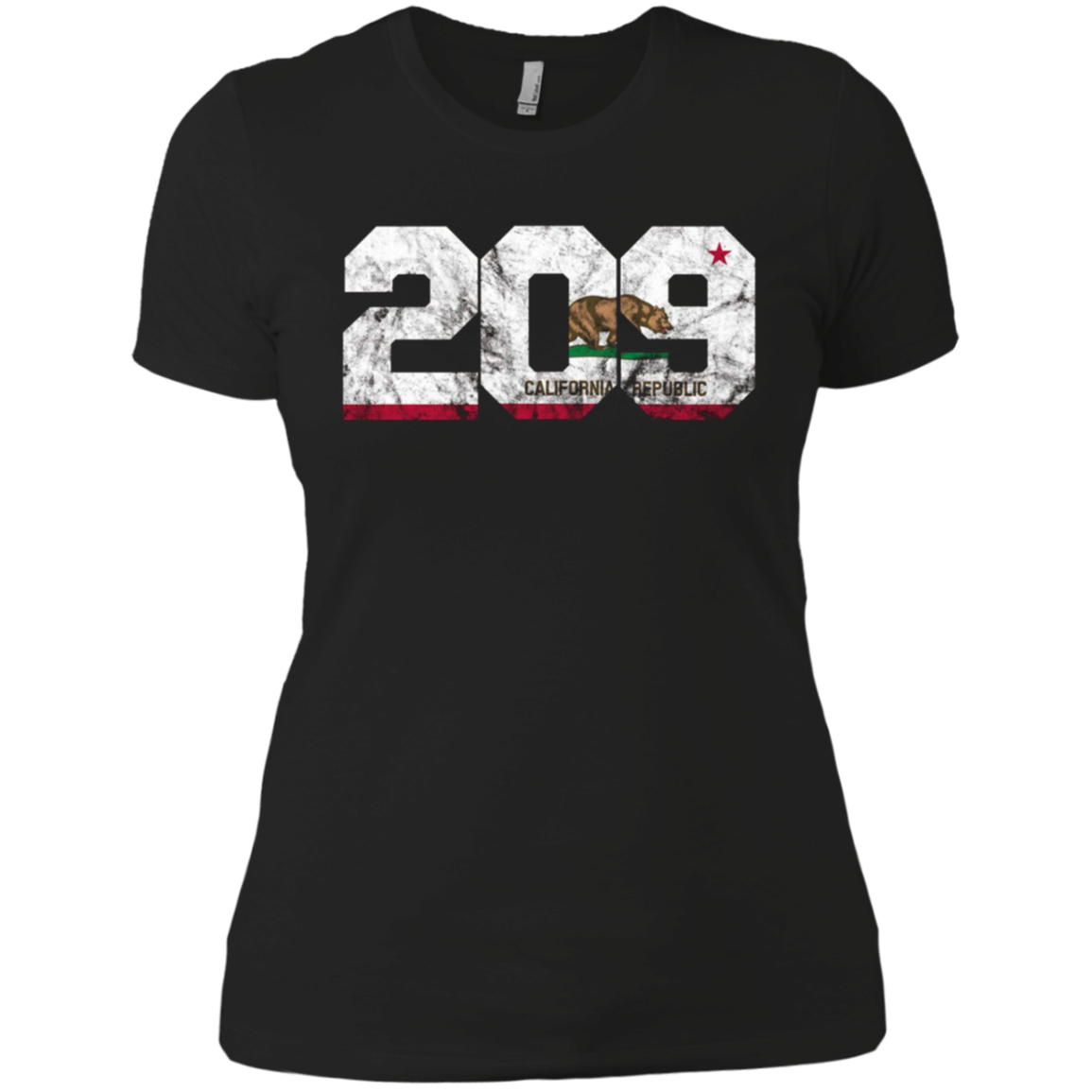 Area Code 209 shirt - Modesto California t-shirt