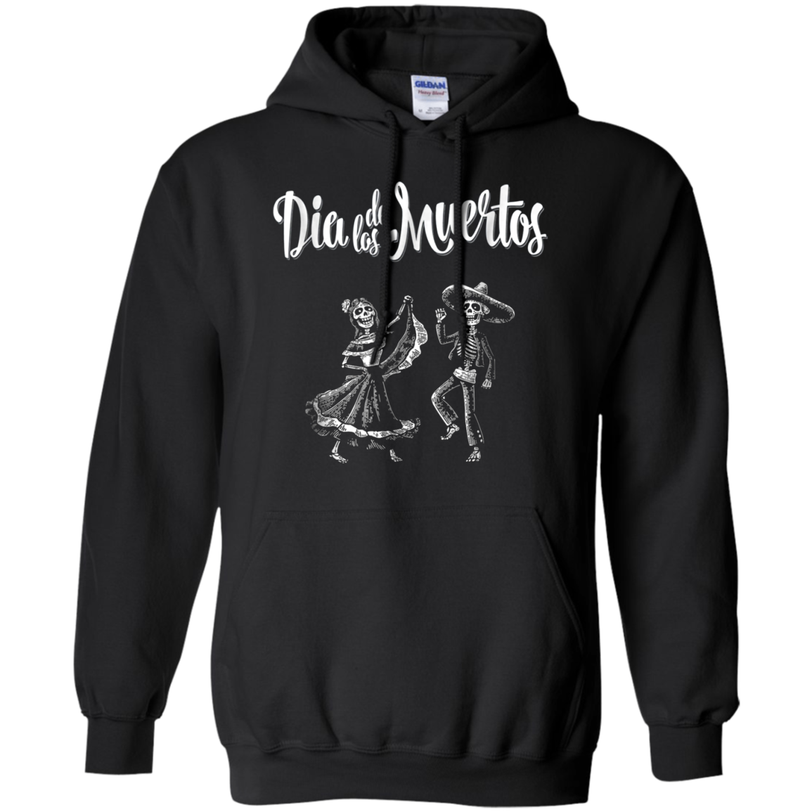 "Dia De Los Muertos" Dancing Mariachi Skeletons Tee Shirt