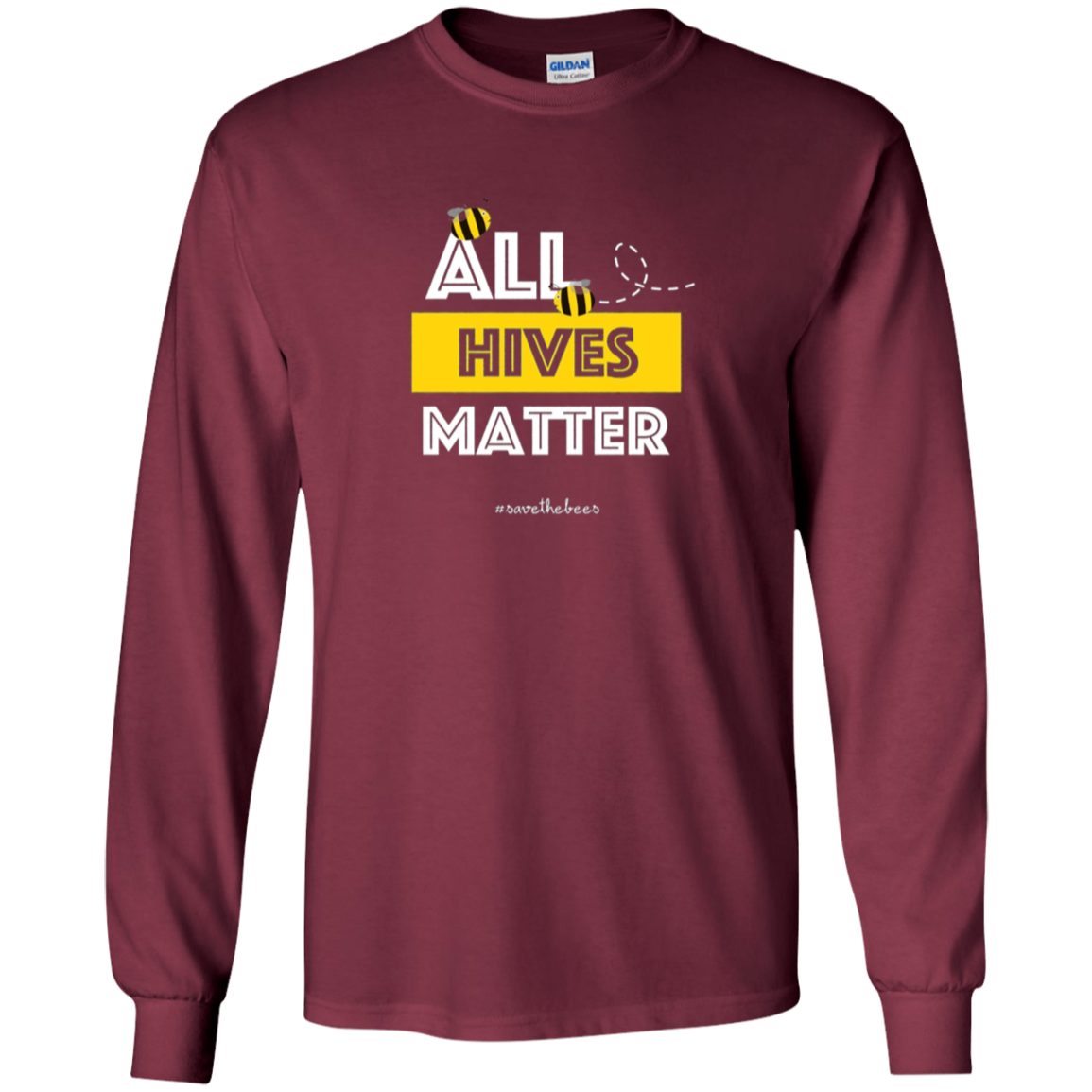 All Hives Matter - Bee Conservation - Long Sleeve Shirt