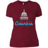Image of 100% Pure American Proud Artwork T Shirt USA Citizen Gift