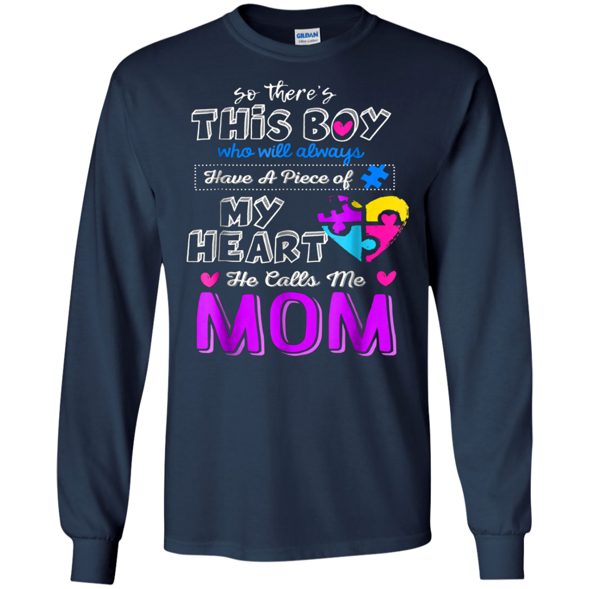 Autism Awareness Puzzle Mom Gift T Shirt