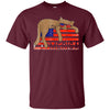 Image of 4 juillet T-Shirt Funny Cat T shirt USA Flag Patriotic