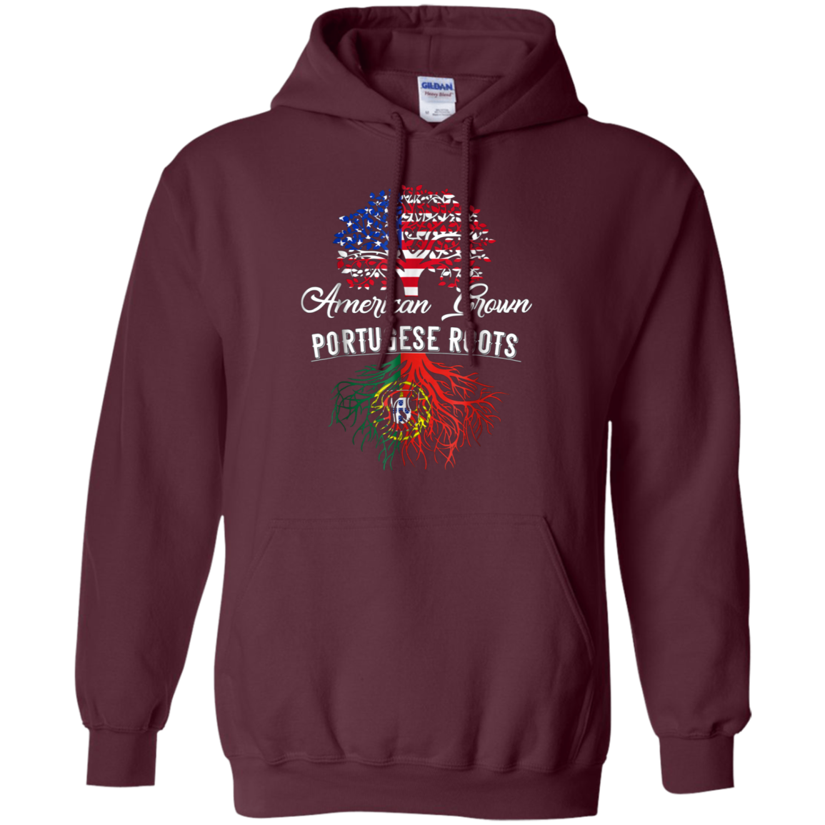 American Grown Portugese Roots T-Shirt Men Women Kids
