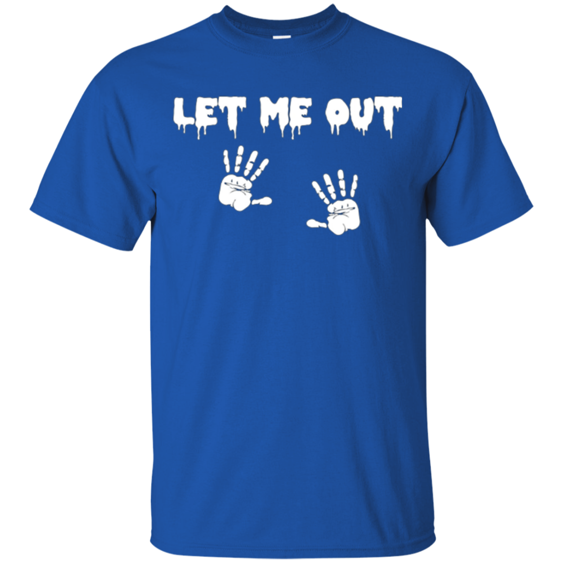 « Let Me Out » Grossesse Halloween Funny T-Shirt