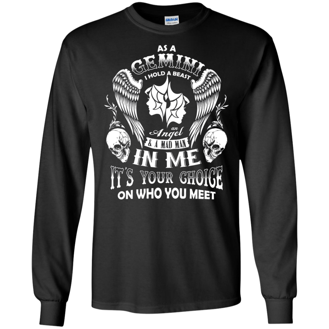 As A Gemini I Hold A Beast And An Angel In Me Shirt