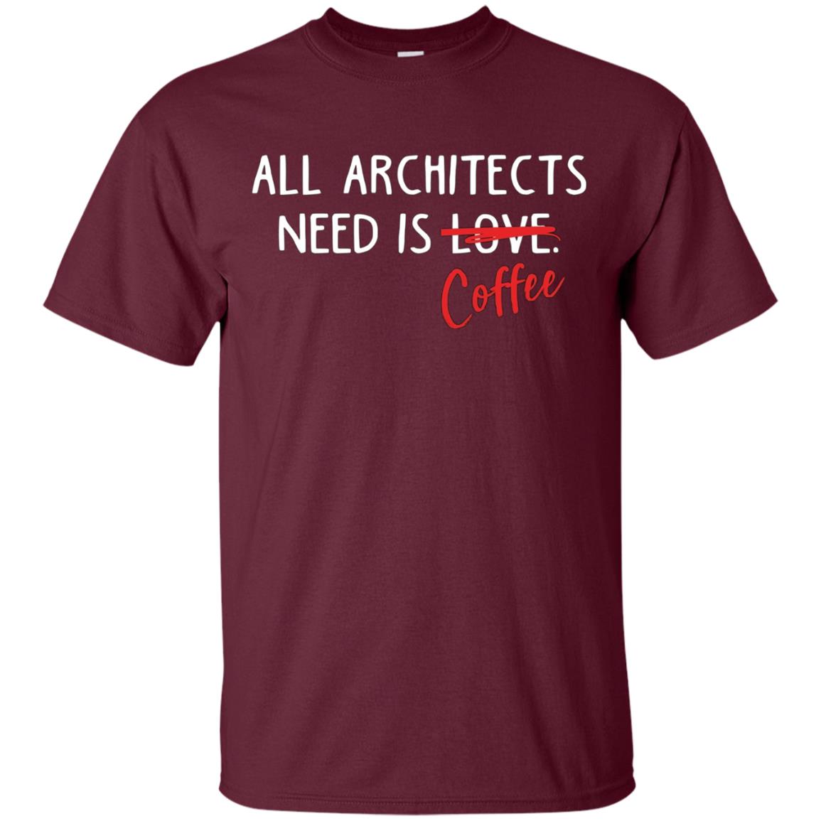 All Architects Need Is Coffee Funny Architecture T Shirt