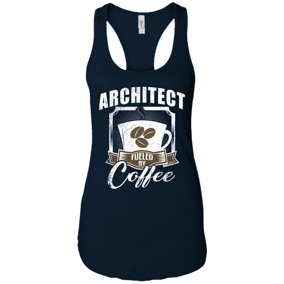 Architect Fueled By Coffee Funny Long Sleeve T-Shirt