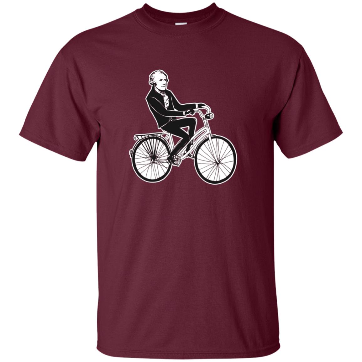 Alexander Hamilton Shirt | Alexander Hamilton on a Bicycle