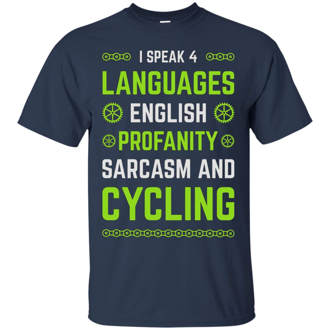 Sarcastic Bicycle Cycling Novelty T-shirt Passionate Cyclist