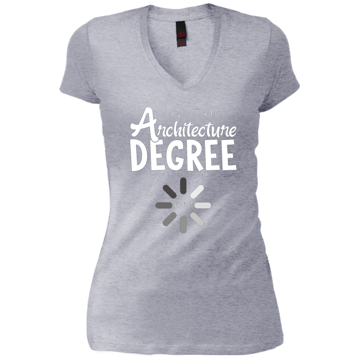 Architecture Degree Loading Funny Graduation Students TShirt