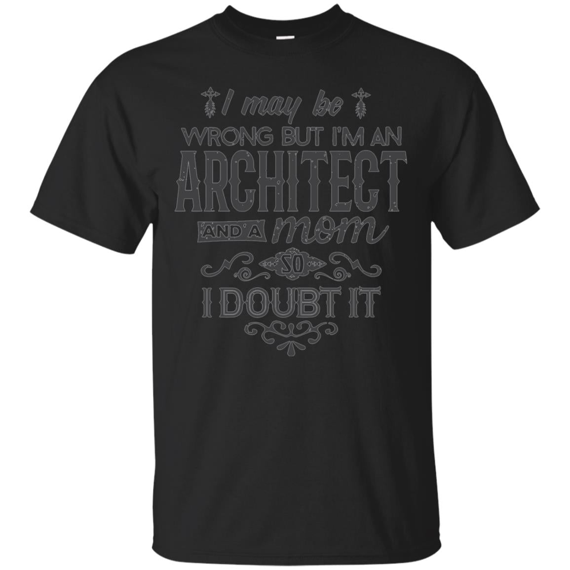 Architect Mom Shirt I May Be Wrong Mommy Gift TShirt