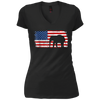 Image of ASIAN ELEPHANT American Flag Vintage T-Shirt
