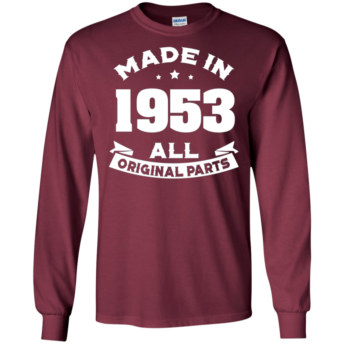 Age Shirt Made in 1953 65th Years Old 65 Birthday Gift