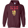 Image of Funny Halloween Teacher All Teachers Love Brains T Shirt