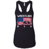 Image of American Flag Wrestling T-shirt