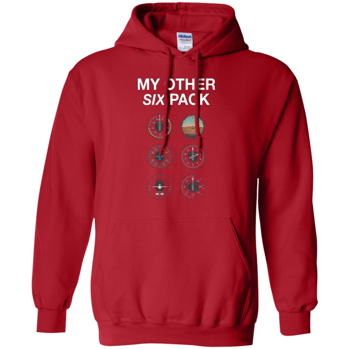 My Other Six Pack Funny Pilot T-Shirt