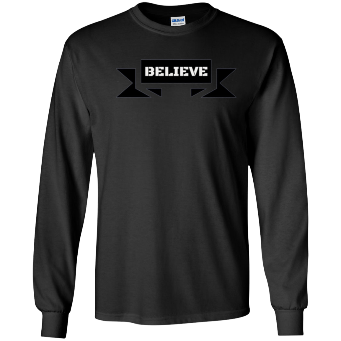 "Believe" Faith Commitment Motivational Drive T-Shirt