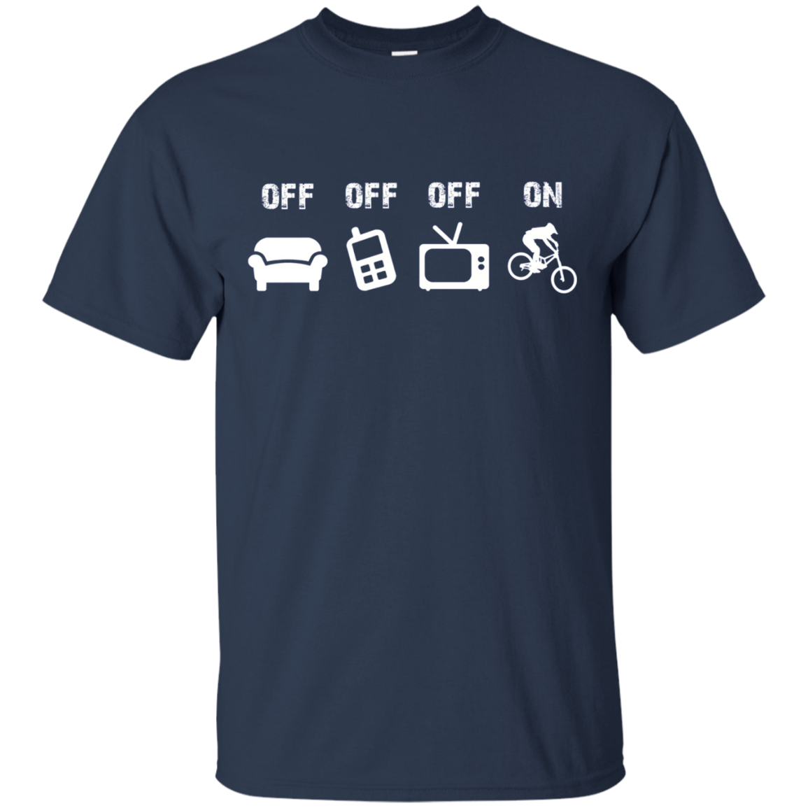 Bike Mode On Shirt: Funny Bicycle Bike Mtb T-Shirt Gift