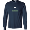 Image of Aspen, Colorado Mountain - Long Sleeve Aspen Shirt