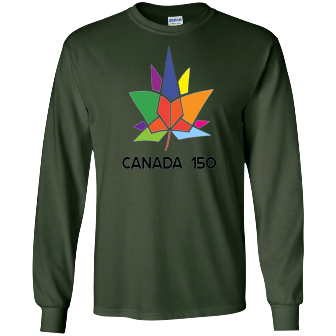 Abstract Canada 150 Novelty Tshirt