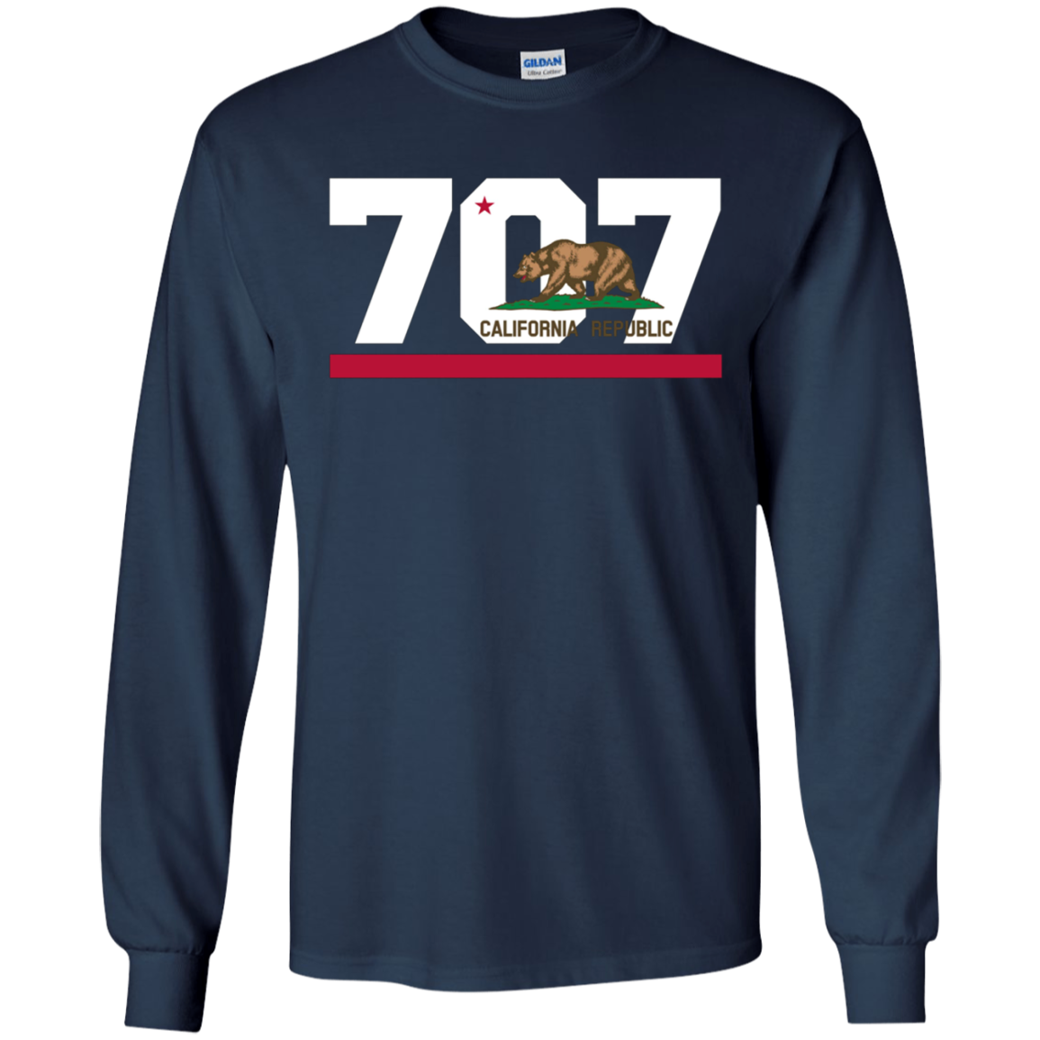 Area Code 707 shirt - Sonoma California tshirt
