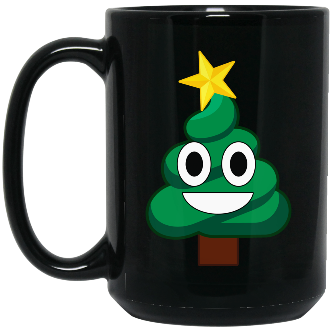 Christmas Tree Poop Emoji Shirt